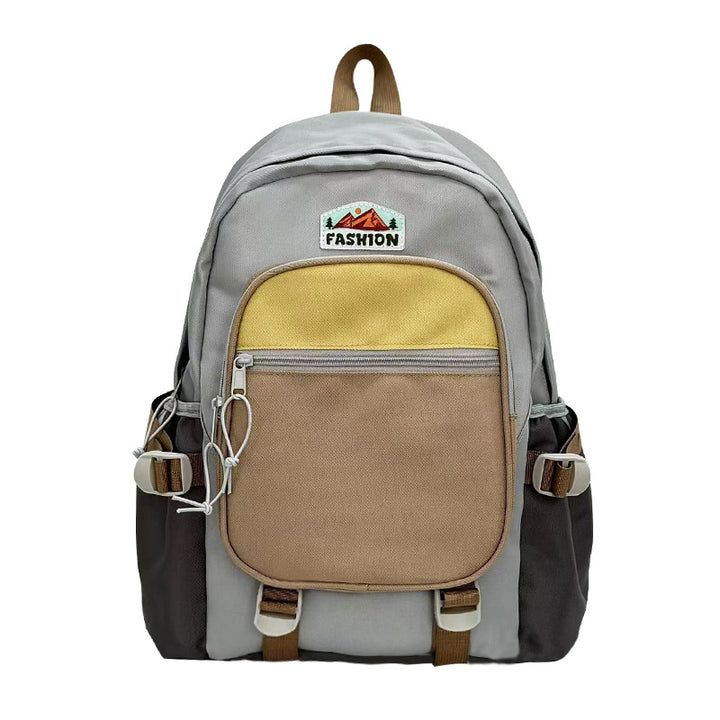 Multi-Pocket Casual Backpack Bowlift