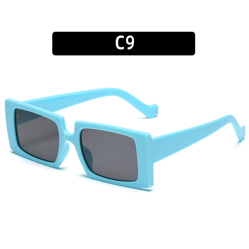 Trendy Square Frame Sunglasses