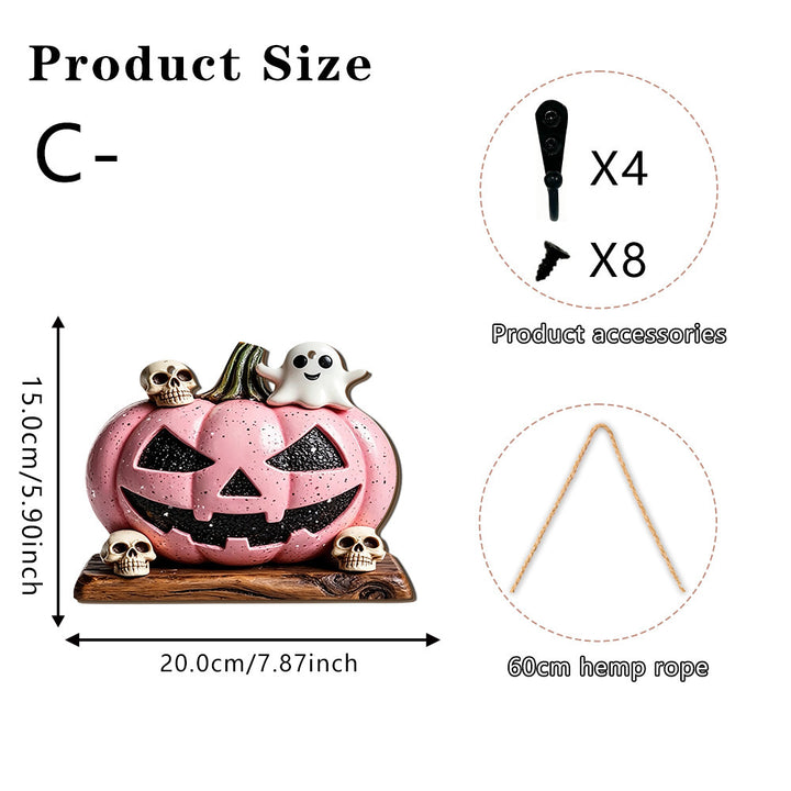 Halloween decorative figure with witch motifs Bowlift