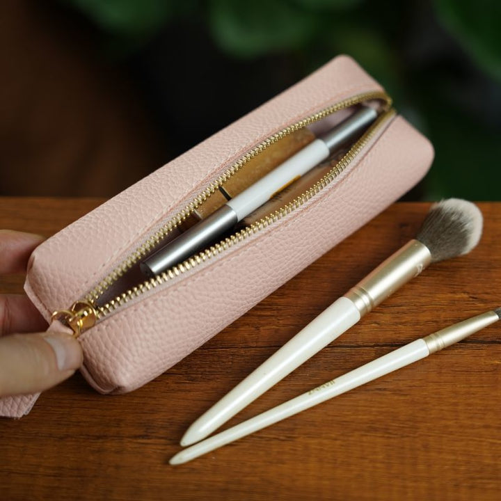 Elegant Leather Pencil Case Bowlift