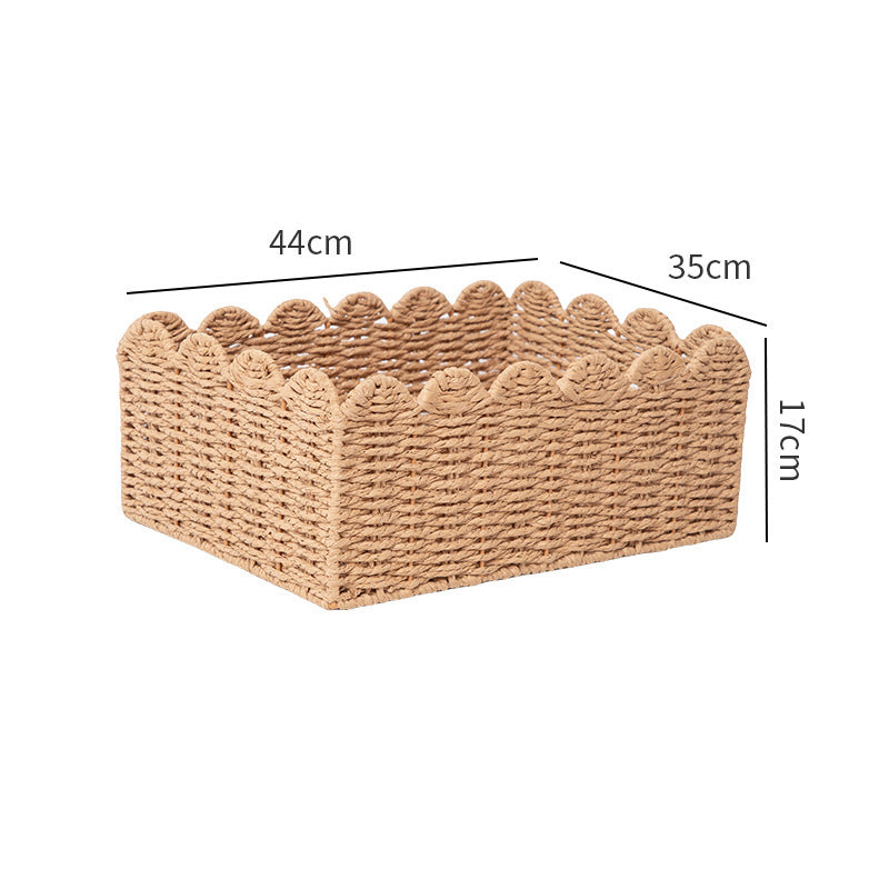 Playful storage basket in wave design Bowlift
