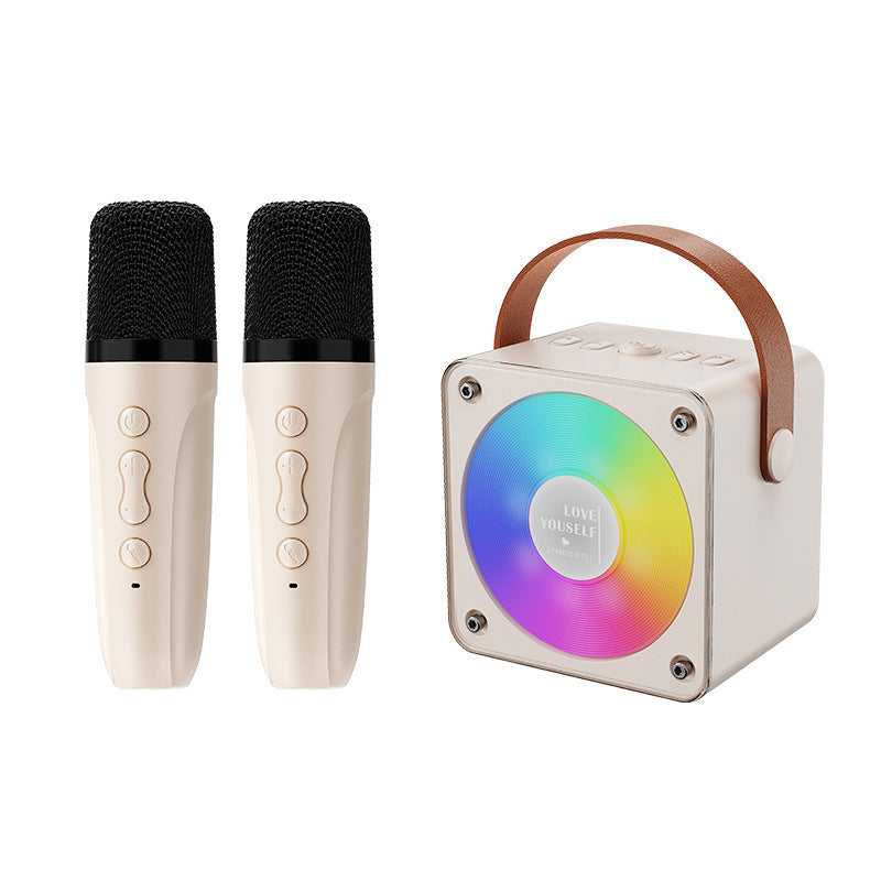Karaoke Microphone and Portable Speaker Set Bowlift