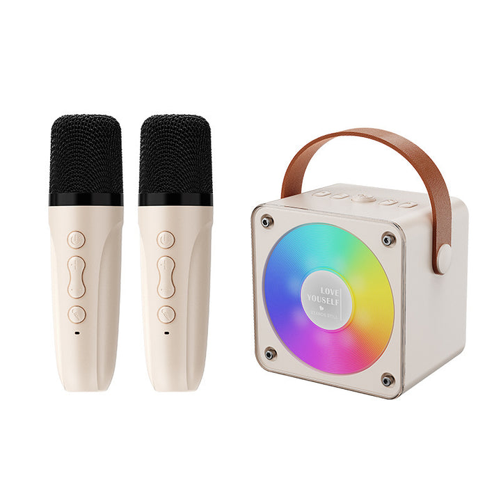 Karaoke Microphone and Portable Speaker Set Bowlift