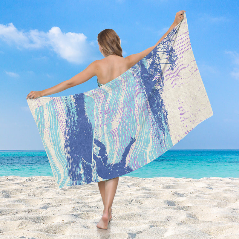 Women's beach towel by Bowlift