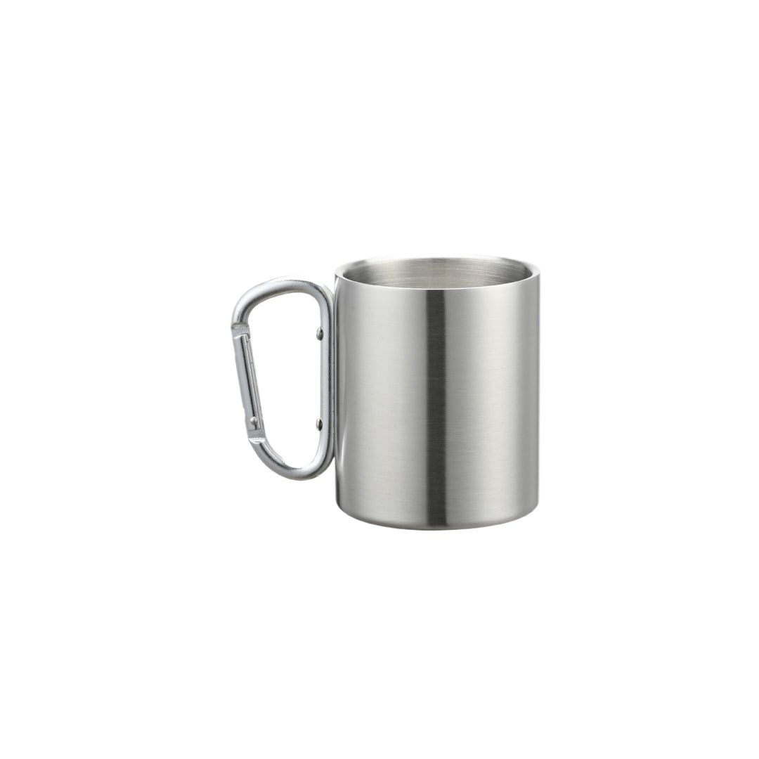 Women's Stainless Steel Coffee Mug with Carabiner Handle Bowlift
