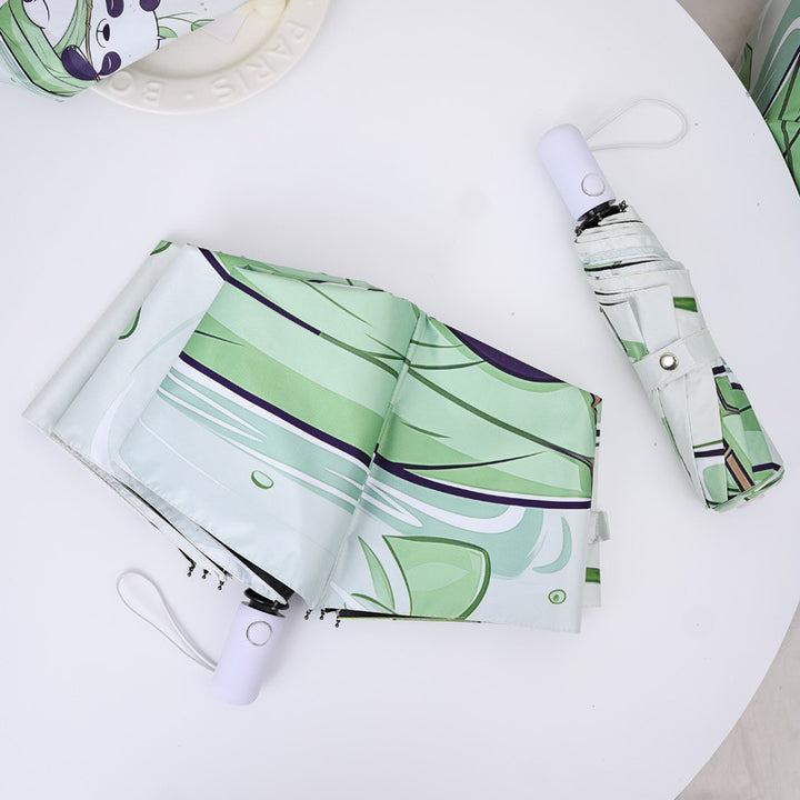 Women's creative folding umbrella with playful design Bowlift