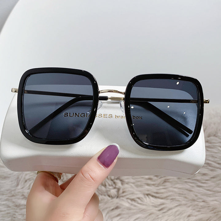 Women's sunglasses with square frame and polarized lenses Bowlift
