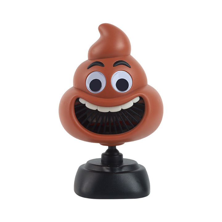 Unisex Funny Mini-Fan with Movable Head Bowlift