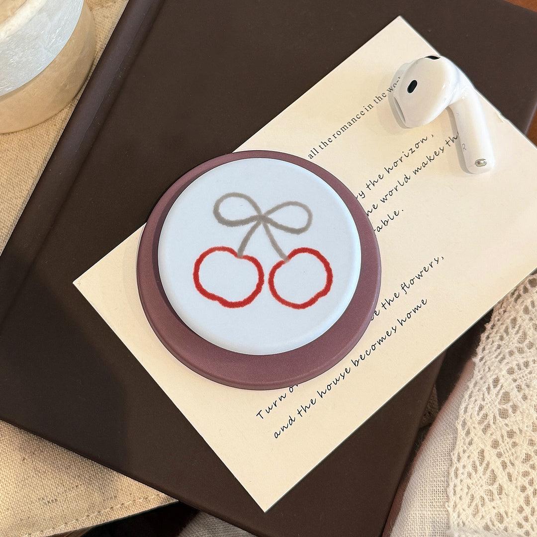Coaster with cherry motif Bowlift