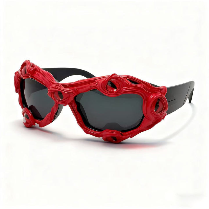 Women's creative designer sunglasses with extravagant 3D elements Bowlift