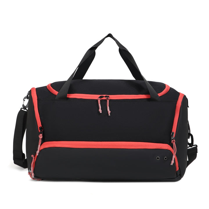 Sport bag with optimal interior and adjustable shoulder strap Bowlift
