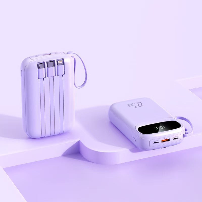 Multifunctional Power Bank with Built-in Lcd Display By Bowlift