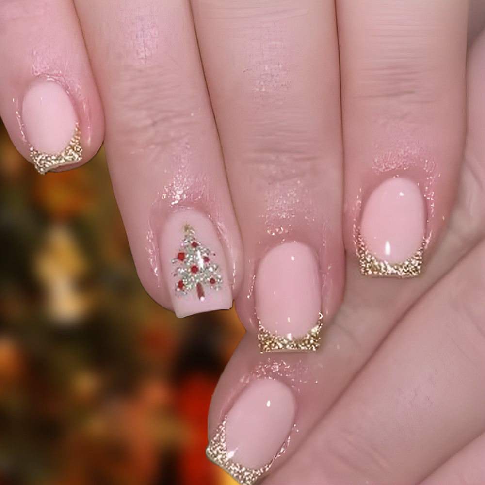 Festive Holiday Themed Nail Art Bowlift