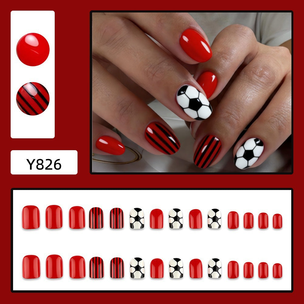 Sporty Nail Design Bowlift