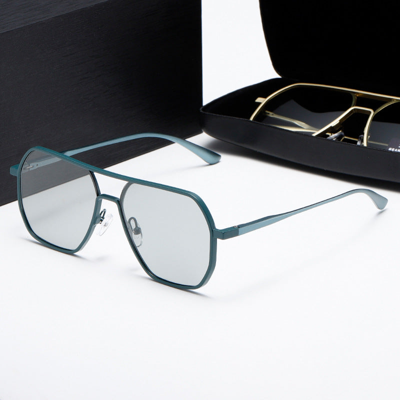 Women's innovative fashionable sunglasses with rectangular frame Bowlift