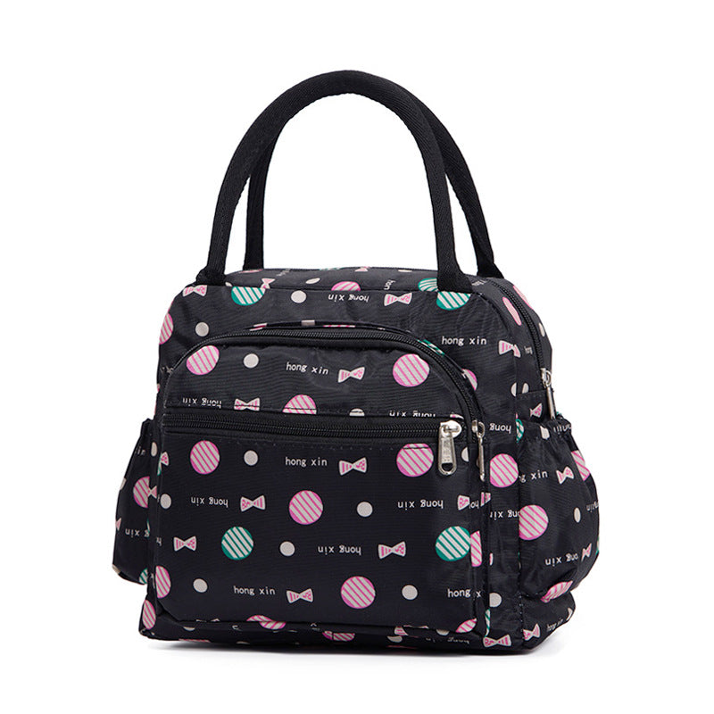 Cat Pattern Insulated Lunch Tote Bowlift