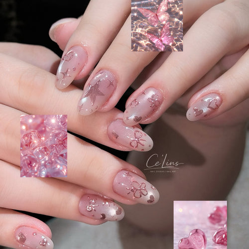 Artistic Decorative Press-On Nails Bowlift