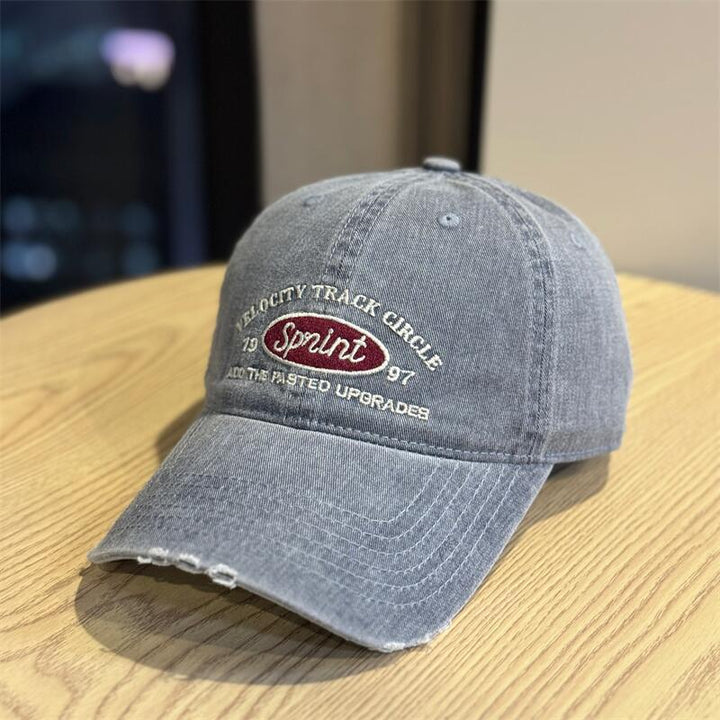 Men's Casual Vintage Embroidered Baseball Cap Bowlift