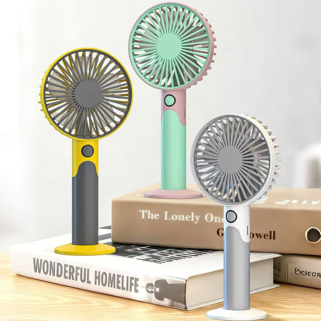 Unisex Portable Table Fan with Adjustable Tilt Angle Bowlift