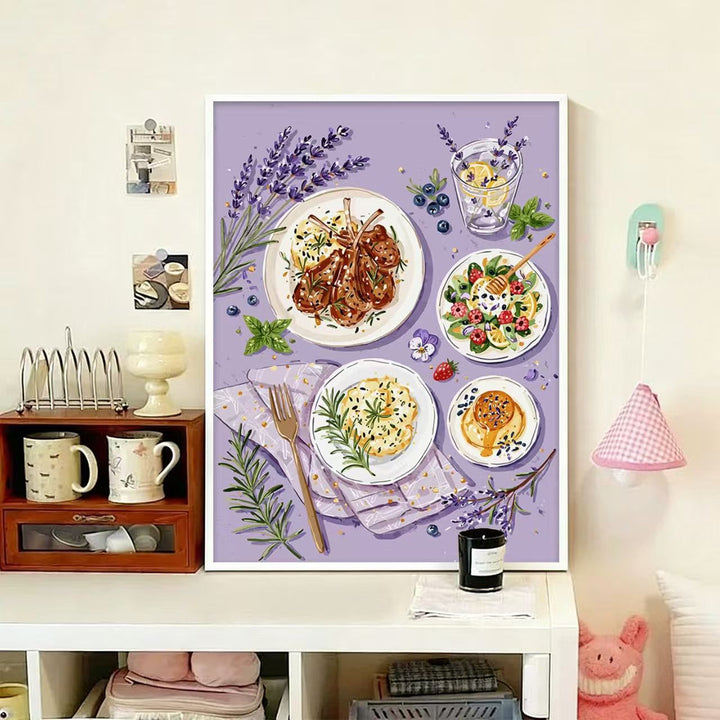 Culinary-Themed Decorative Wall Art Bowlift