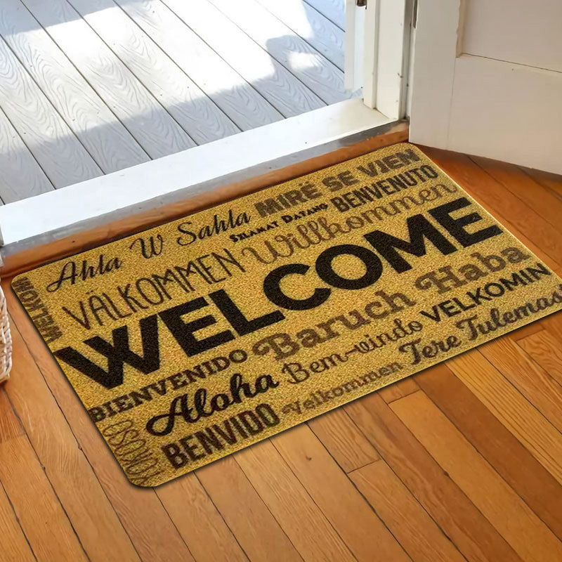 Decorative Welcome Mat Bowlift