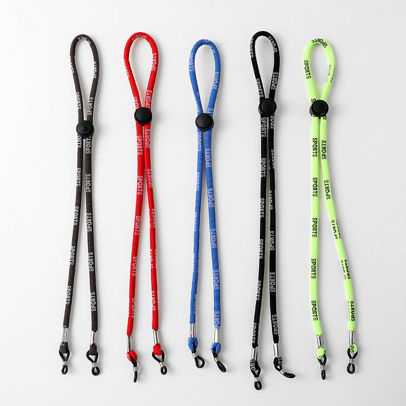 Adjustable Eyewear Retainer with Sporty Design Bowlift
