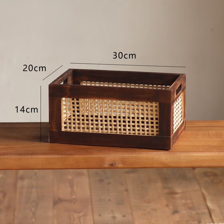 High-quality storage basket with braided design Bowlift