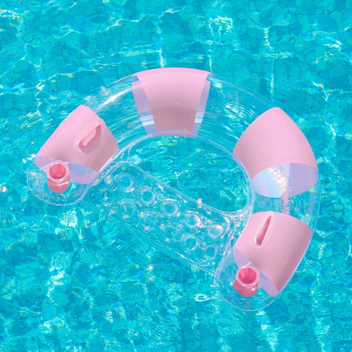 Inflatable Mermaid-Themed Pool Ride Bowlift