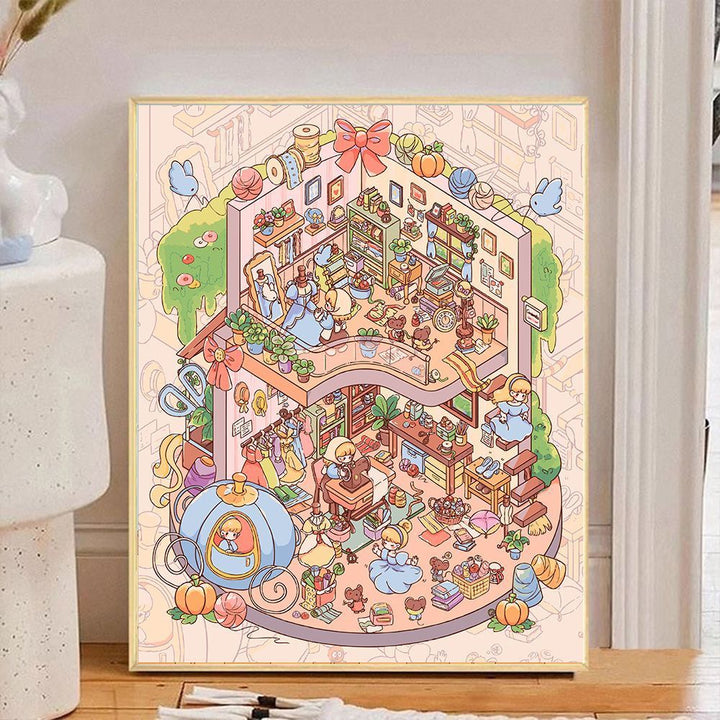 Whimsical Storybook Art Print Bowlift