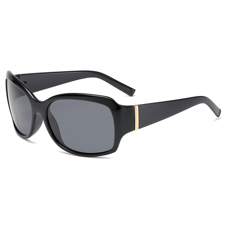 Ladies stylish oversized sunglasses with elegant pattern Bowlift
