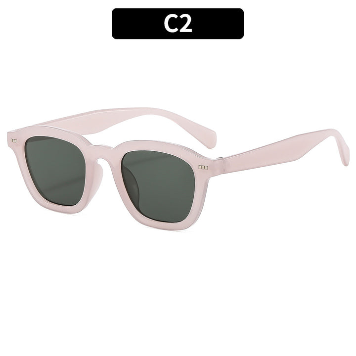 Modern Geometric Cat-Eye Glasses