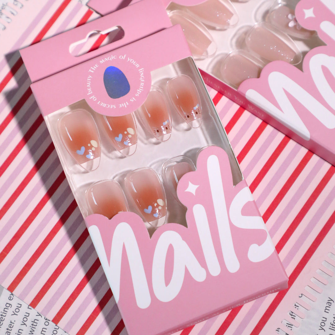 Artful Nail Art with Playful Accents Bowlift