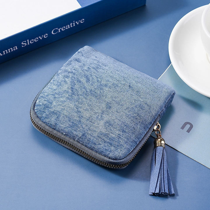 Stylish Zippered Coin Pouch Bowlift
