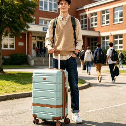Unisex Comprehensive Hard Shell Luggage Set Bowlift