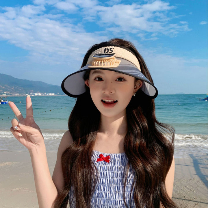 Adjustable sun visor with UV protection and padded headband Bowlift