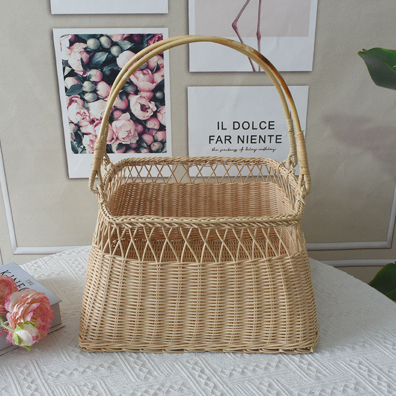 Woven Storage Basket Bowlift