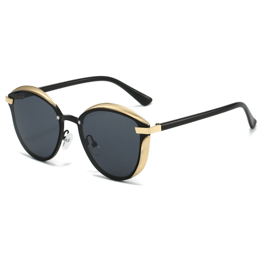 Women's sunglasses with luxurious metal frame and harmonious contour Bowlift