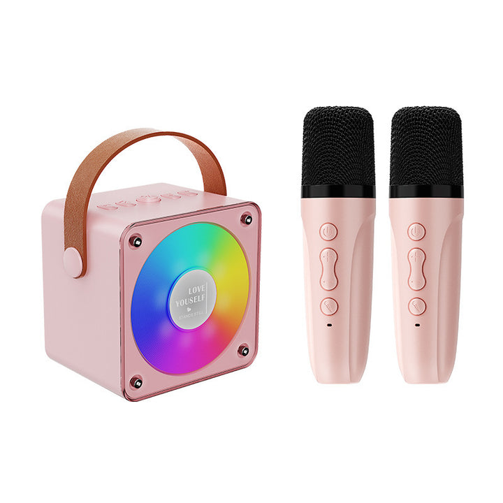 Karaoke Microphone and Portable Speaker Set Bowlift