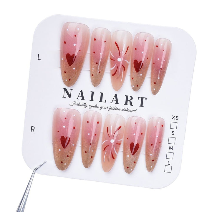 Artistic Nail Art Press-On Nails Bowlift