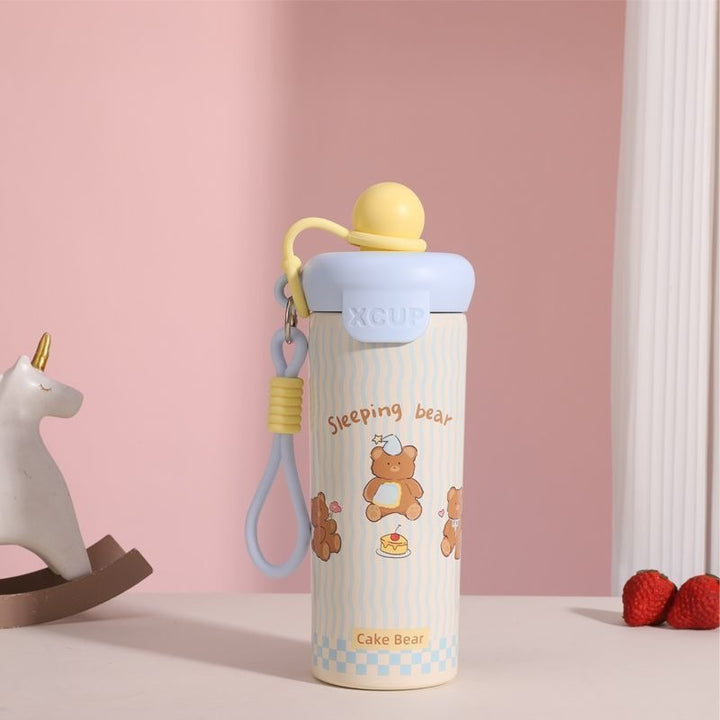 Ladies leisure drinking bottle with cute cat design Bowlift