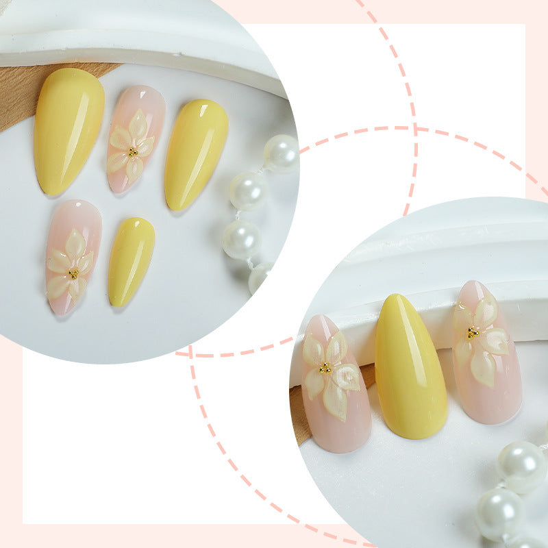 Elegant Floral Nail Art Tips Bowlift