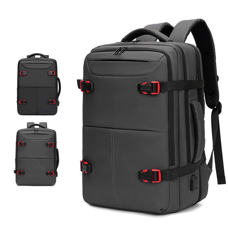 Practical Laptop Backpack with Innovative Safety Compartment and Organizer System Bowlift