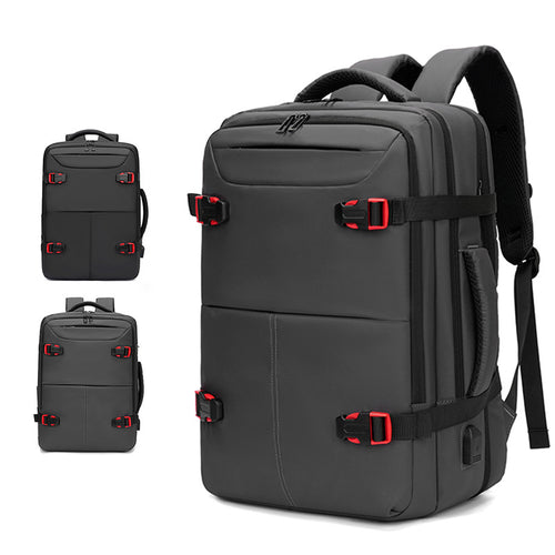 Practical Laptop Backpack with Innovative Safety Compartment and Organizer System Bowlift