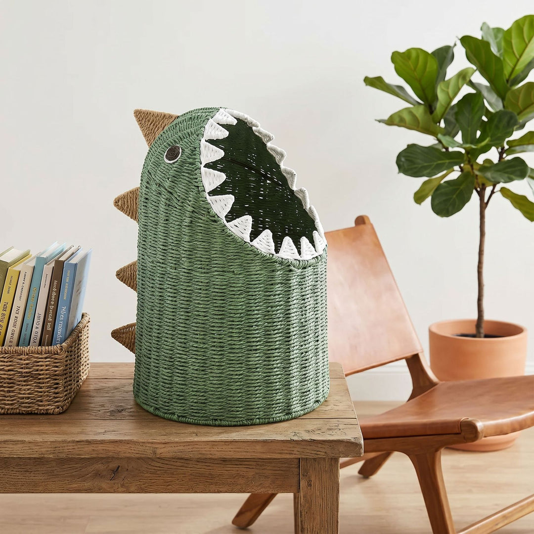 Animal-shaped toy basket Bowlift
