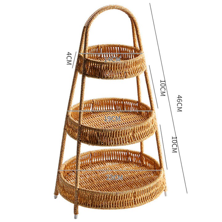 Decorative Wicker Bowlift