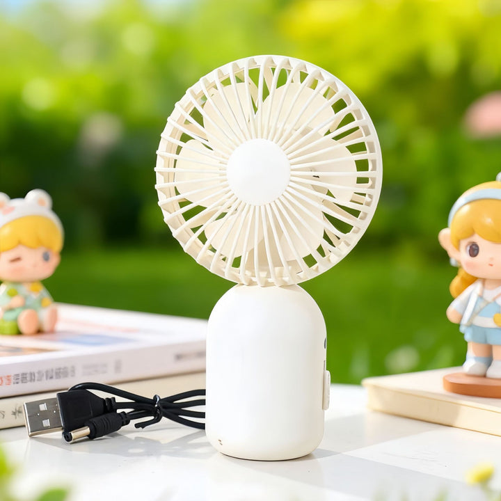 Women portable mini fan with flexible design Bowlift