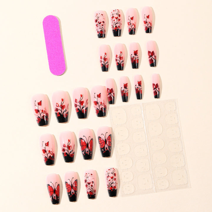 Artistic Butterfly Nail Art Set Bowlift