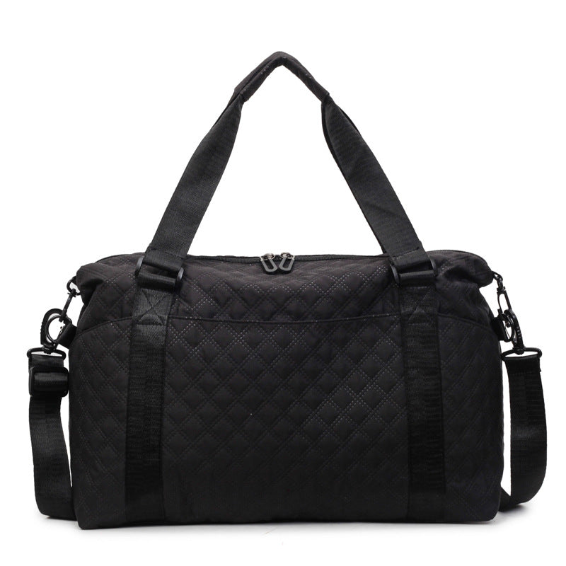 Quilted Travel Duffel Bag Bowlift