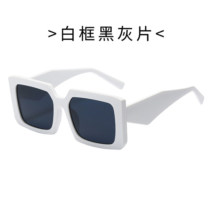 Women’s Geometric Sunglasses with Wide Frame Bowlift