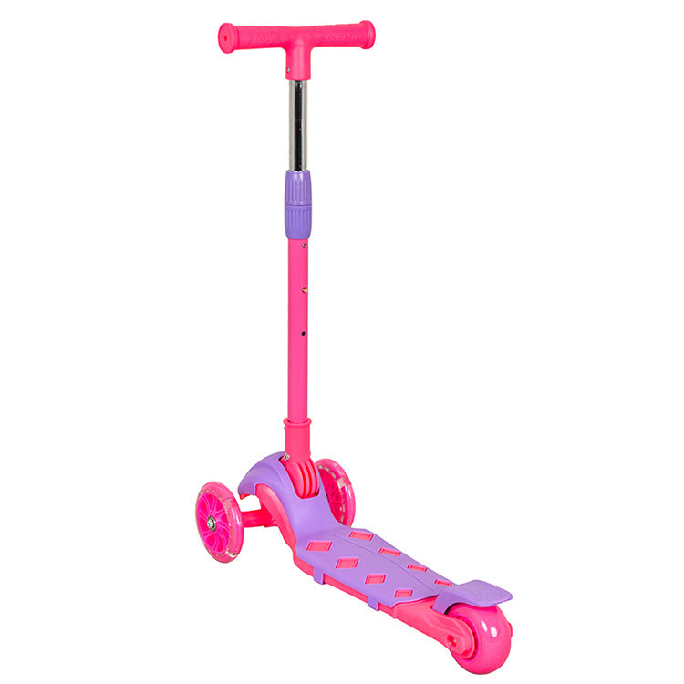 Adjustable Lean-to-Steer Scooter Bowlift